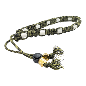 EM keramisk justerbart Flåthalsbånd - Gold Diamond - 40-50 cm